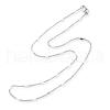 304 Stainless Steel Link Chain Necklaces NJEW-F248-16A-P-1