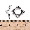 Jewelry Clasps STER-T007-75AS-4
