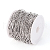 304 Stainless Steel Paperclip Chains CHS-CJC0001-03P-3