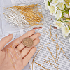 SOFPLATE 600Pcs 6 Styles Brass Eye Pin KK-SP0001-74-3