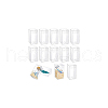 Transparent PET Tea Storage Boxes CON-WH0106-08B-7