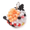 Beaded Cat Charms PALLOY-MZ00445-3