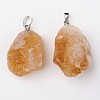 Natural Citrine Pendants X-G-G884-A01-1