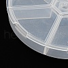 (Defective Closeout Sale: Some Scratched) Plastic Bead Storage Containers CON-XCP0001-22-4