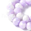 Electroplate Handmade Lampwork Beads Strands LAMP-S068-11A-4