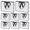 Rectangle Paper Storage Bags with Handle ABAG-WH0038-56-1