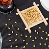 HOBBIESAY 100Pcs Electroplated Non-magnetic Synthetic Hematite Beads G-HY0001-66-4