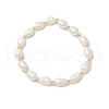 Natural Cultured Freshwater Pearl Beads Stretch Bracelets for Women BJEW-JB11593-2