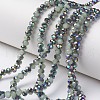 Electroplate Glass Beads Strands EGLA-A034-J3mm-Q07-1
