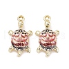 Alloy Enamel Pendants FIND-E031-01LG-06-2