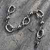 Tarnish Resistant 304 Stainless Steel Chain Bracelets BJEW-L661-09P-2