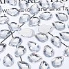 Fingerinspire 250Pcs Flat Back Imitation Taiwan Faceted Teardrop Acrylic Rhinestone Cabochons GACR-FG0001-06-4