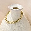 Rack Plating Brass Ball Chain Bracelets for Women X-BJEW-G676-01C-G-3