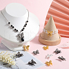 SUNNYCLUE 40Pcs 4 Colors Alloy Beads FIND-SC0011-90A-4
