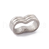 Non-Tarnish 304 Stainless Steel Linking Rings STAS-E172-01P-03-3
