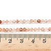 Natural Rutilated Quartz Beads Strands G-L622-C06-3mm-5