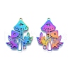 Ion Plating(IP) 201 Stainless Steel Pendant STAS-B027-20MC-1