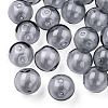 Transparent Blow High Borosilicate Glass Globe Beads X-GLAA-T003-09G-4