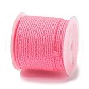 20M Polyester Braided Cord for Jewelry Making OCOR-G015-04A-07-3
