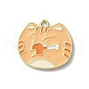 Alloy Enamel Pendants FIND-Z034-01A-1