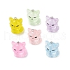 Cute Transparent Resin Pendants RESI-S020-03P-1