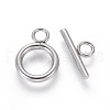 304 Stainless Steel Toggle Clasps STAS-G204-01E-P-1