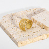 Stylish Stainless Steel Open Cuff Ring with Multi-layer Chain Design for Women BH4692-4