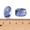 Faceted Glass Rhinestone Cabochons GGLA-C032-04-3