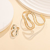 S Shape Alloy Cuff Bangles & Rings Sets FS-WG5B779-01-1