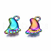 Rainbow Color Alloy Charms PALLOY-N163-107-NR-2