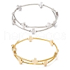 2Pcs Brass Tube Bangles for Women BJEW-JB11902-2