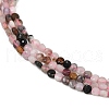 Natural Plum Blossom Tourmaline Beads Strands G-RM2025-A29-4
