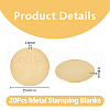 DICOSMETIC Brass Pendants KK-DC0004-09B-C-2