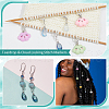 Teardrop & Cloud Locking Stitch Markers HJEW-AB00545-4