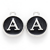 Platinum Plated Alloy Charms ENAM-S118-02A-P-1