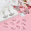 SOFPLATE 60Pcs 304 Stainless Steel Leverback Earring Findings STAS-SP0001-21P-4