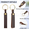 Leather Keychain KEYC-WH20002-05A-02-6