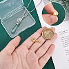   2Pcs 2 Colors 925 Sterling Silver Ice Pick Pinch Bails STER-PH0001-93-3