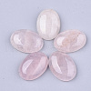 Natural Rose Quartz Cabochons X-G-S349-25A-07-1