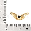 Rack Plating Brass Micro Pave Cubic Zirconia Pendants KK-B097-05G-02-3