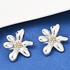304 Stainless Steel Stud Earrings EJEW-S265-08GP-3