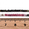 Gradient Color Natural Tourmaline Beads Strands G-T141-68B-6
