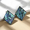 304 Stainless Steel Stud Earrings EJEW-C138-02P-2