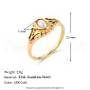 304 Stainless Steel Finger Rings for Women FS-WG654F2-03-3