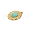 Natural Mixed Gemstone Pendants STAS-P394-06G-3