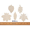 Unfinished Wood Cutouts Ornaments WOOD-TA0002-28-7