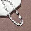304 Stainless Steel Link Bracelets BJEW-Z132-02P-3