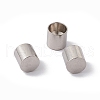 Tarnish Resistant 201 Stainless Steel Cord Ends STAS-G288-01D-P-4
