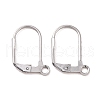 Tarnish Resistant 304 Stainless Steel Leverback Earring Findings STAS-E007-6-01-1