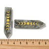 Natural Labradorite Moon Phase Pendants G-C145-01E-3